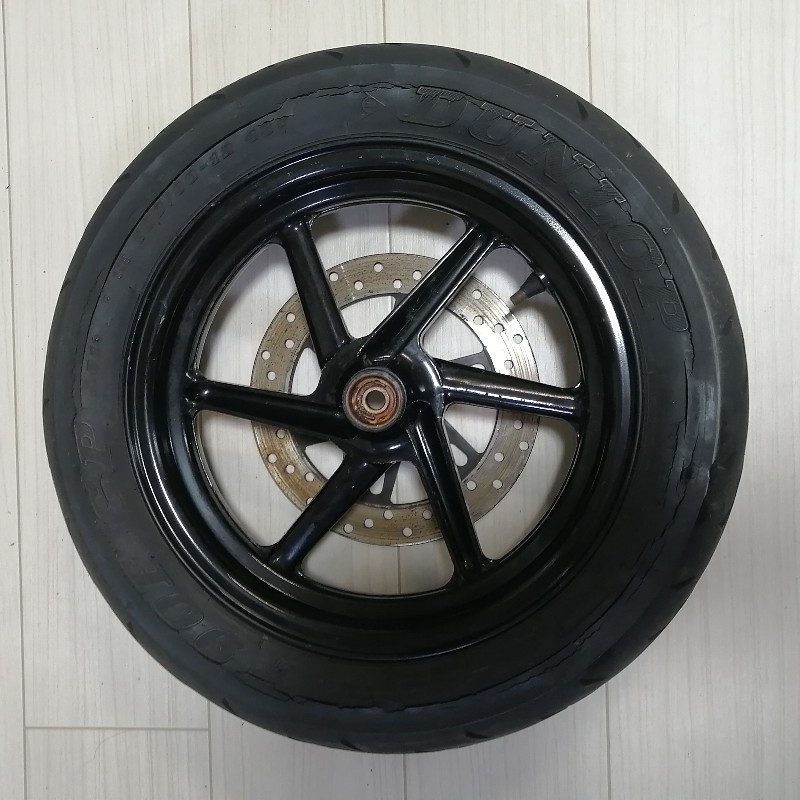 NSR50 NSR80 フロントホイール 後期型 ディスク付き N 【公式通販】