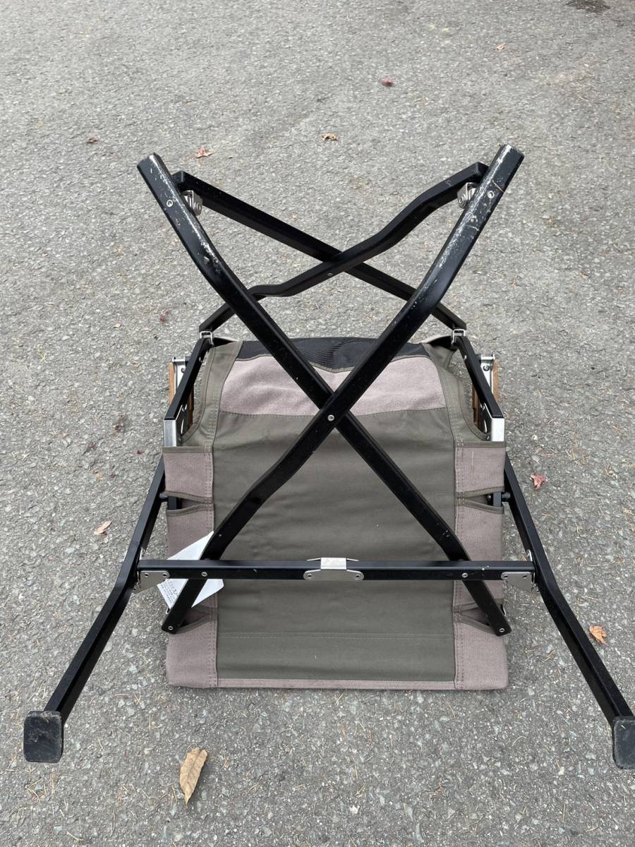 スノーピークsnowpeak ローチェア ショート グレー 美品 1脚 専用