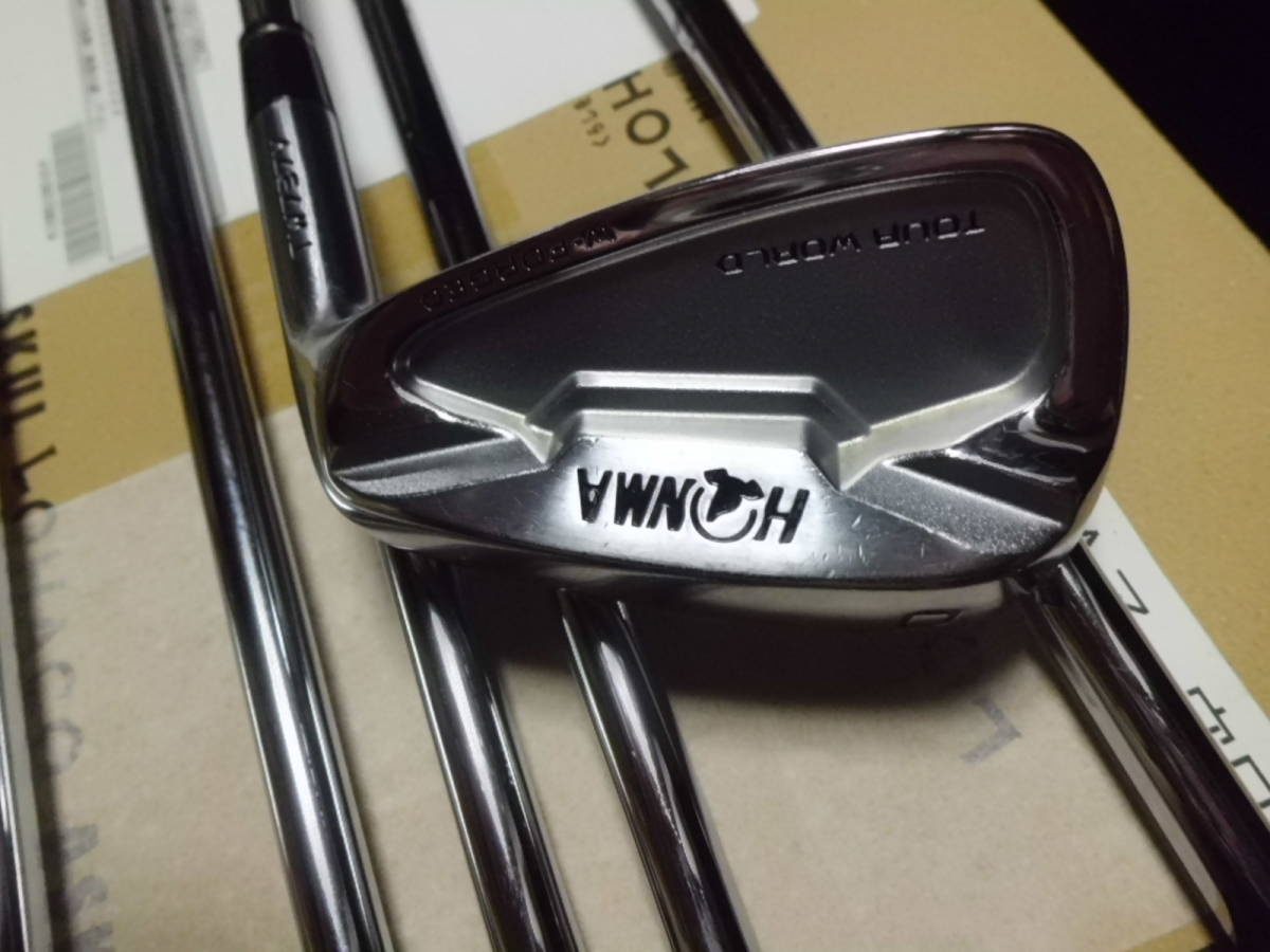 ★　美品　税込み　ホンマゴルフ　TW737V　ダイナミックゴールドAMT　S200　5からP　6本