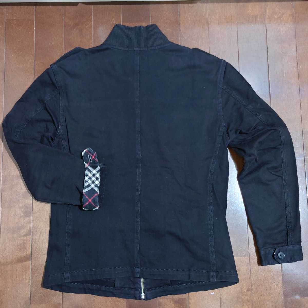 BURBERRY BLACK LABEL バーバリー ブラックレーベル 薄手ジャケット 黒 