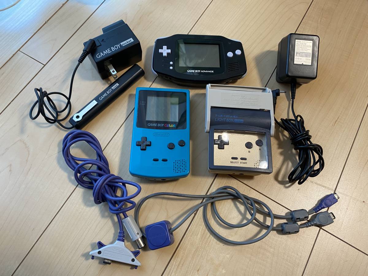 爆買い，大得価 任天堂 GAME BOY COLOR CGB-001 AGB-001 MGB-001 ゲームボーイアドバンス 通電確認 現状(本体)｜売買されたオークション情報、yahooの商品情報をアーカイブ公開 - オークファン 本体、アクセサリー