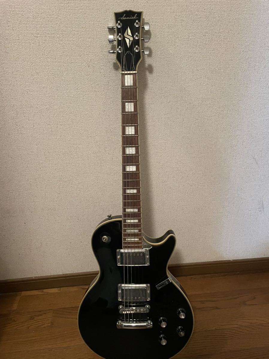 1円スタートSamick サミック レスポールタイプ エレキギター