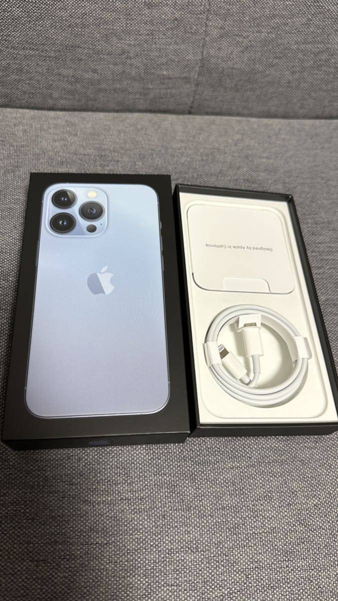 iPhone 13pro 256gb シエラブルー simフリー iPhone 256GB 0 新品未