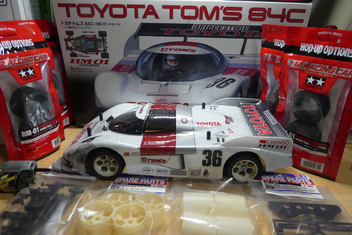 タミヤ RM-01 トヨタ トムス 84C トヨタトムス84C スペア・オプション
