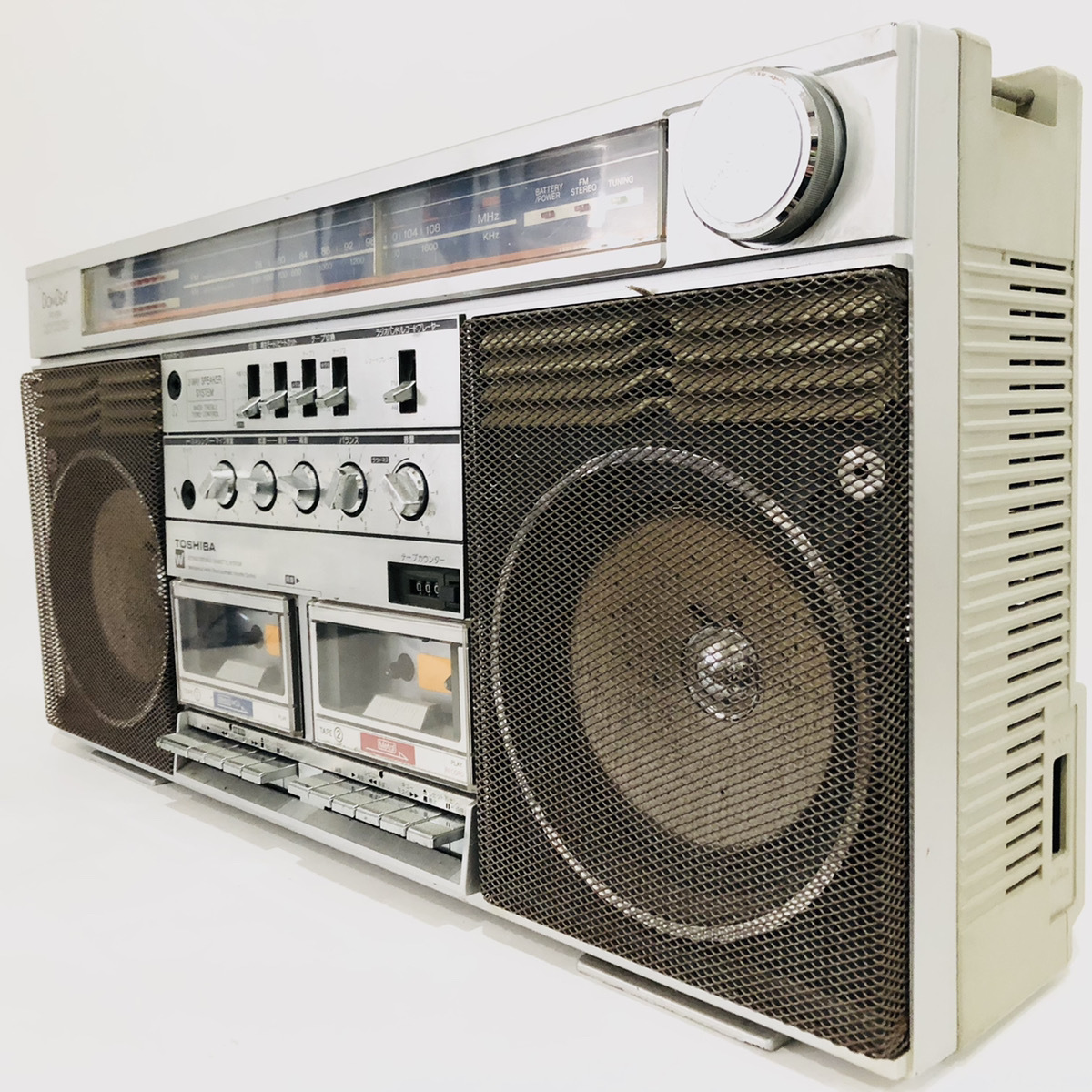 TOSHIBA RT-S84 東芝 ラジカセ BOMBEAT - ステレオラジオカセット 希少