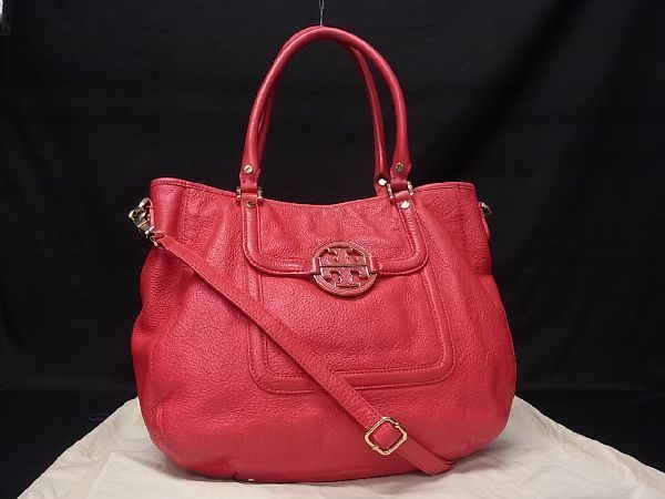  1円 TORY BURCH トリーバーチ アマンダ レザー 2WAY トートバッグ ショルダーバッグ 肩掛け ピンク系 AE7453QU(かばん、バッグ)｜売買されたオークション情報、yahooの商品情報をアーカイブ公開 - オ かばん、バッグ