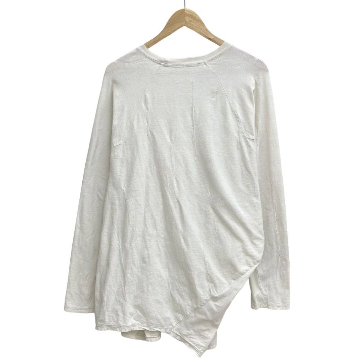 JULIUS ユリウス 19SS 647CUM6 DRAPING CUT AND SEWN USED ダメージ 