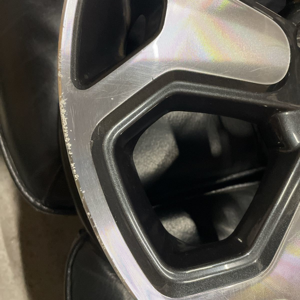 スズキ ハスラー 純正 ホイール 1本 ＳＵＺＵＫＩ 15インチ 15×4.5J 4H 単品 中古ホイール 4.5Ｊ 15インチ× １本 送料無料ハスラー純正ホイール C6