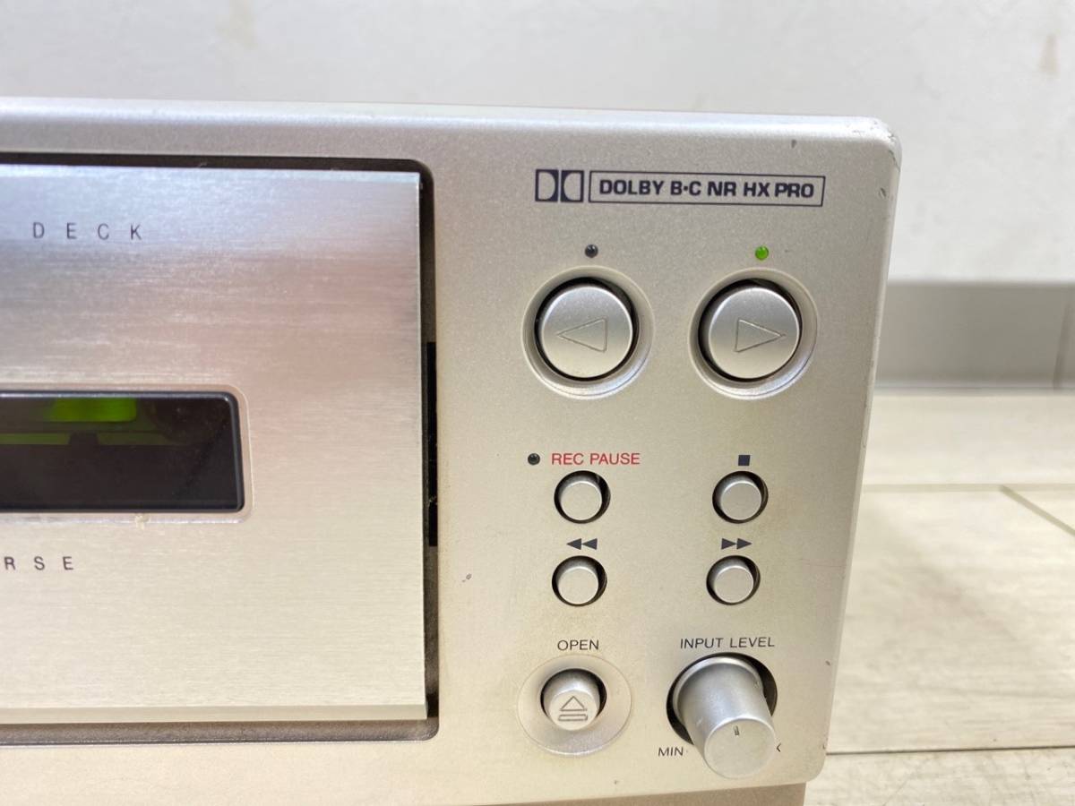 11/016【Victor】ビクター TD-F3 カセットデッキ 動作確認済み Victor