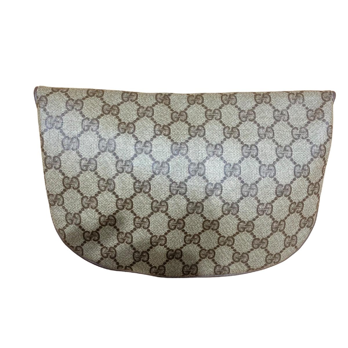 GUCCI オールドグッチ ポーチ クラッチバッグ グッチ GG柄 PVC
