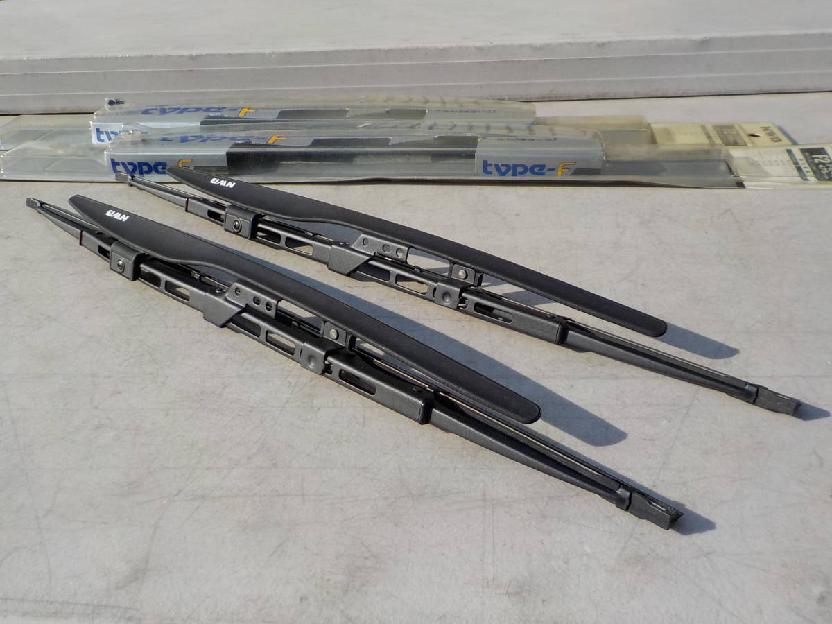 旧車 当時物 フィン付き 高速型 ワイパーブレードSET 新品 475mm 