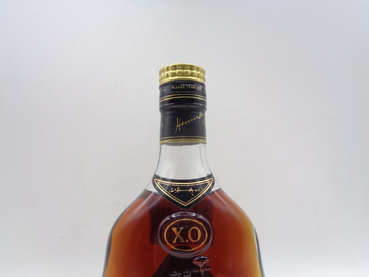 ハーフボトル HENNESSY XO ヘネシー 金キャップ コニャック ブランデー