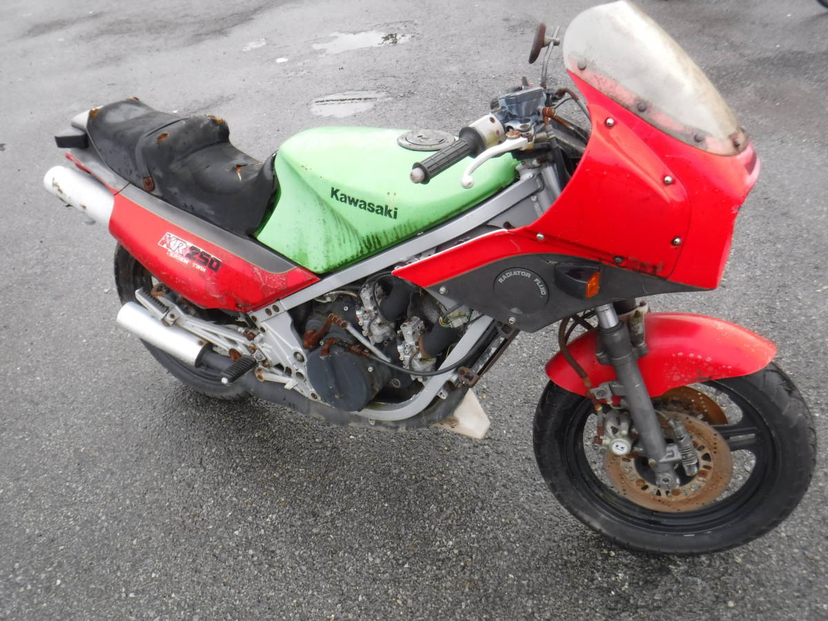 ☆カワサキ　KR250　2サイクル　 部品取り車★