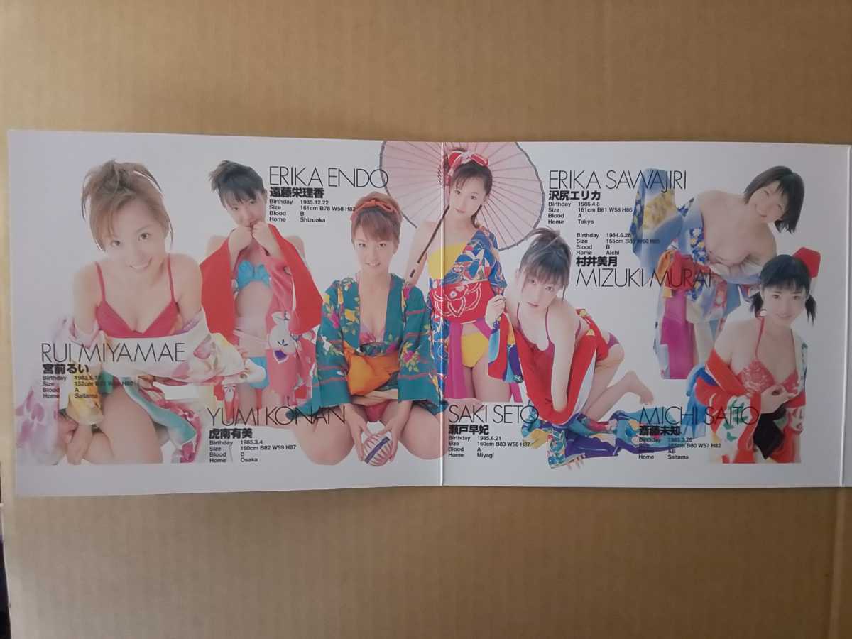 制コレ7UP!ヤングジャンプオリジナル DVD 応募者全員サービス 沢尻エリカ 宮前るい 遠藤栄理香 虎南有美 瀬戸早妃 村井美月 斎藤未知_4