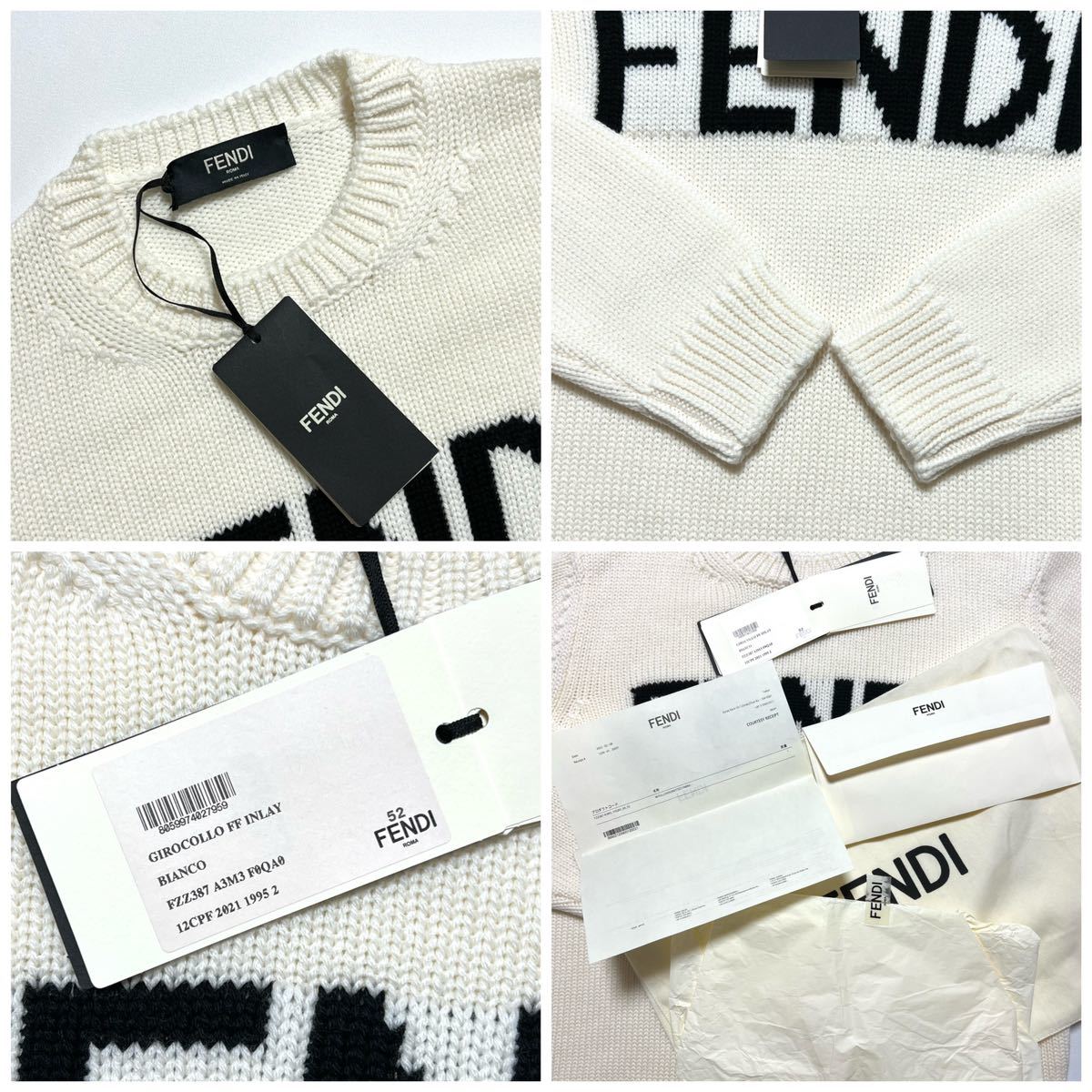 最新モデルFendi フェンディ 22FW ニットセーター 113007 SALE｜FENDI 