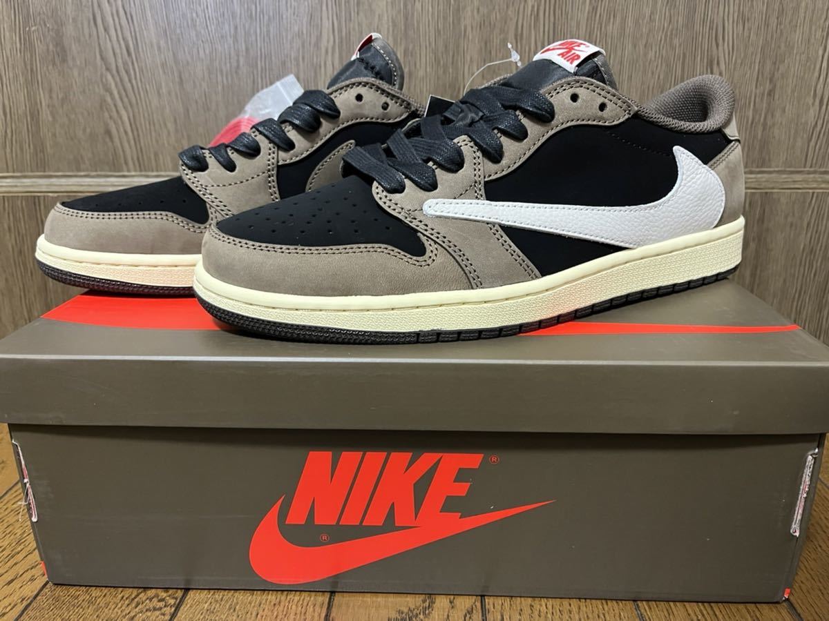Travis NIKE×TRAVIS SCOTT AIR JORDAN 1 LOW OG SP US11 29cm 付属品完
