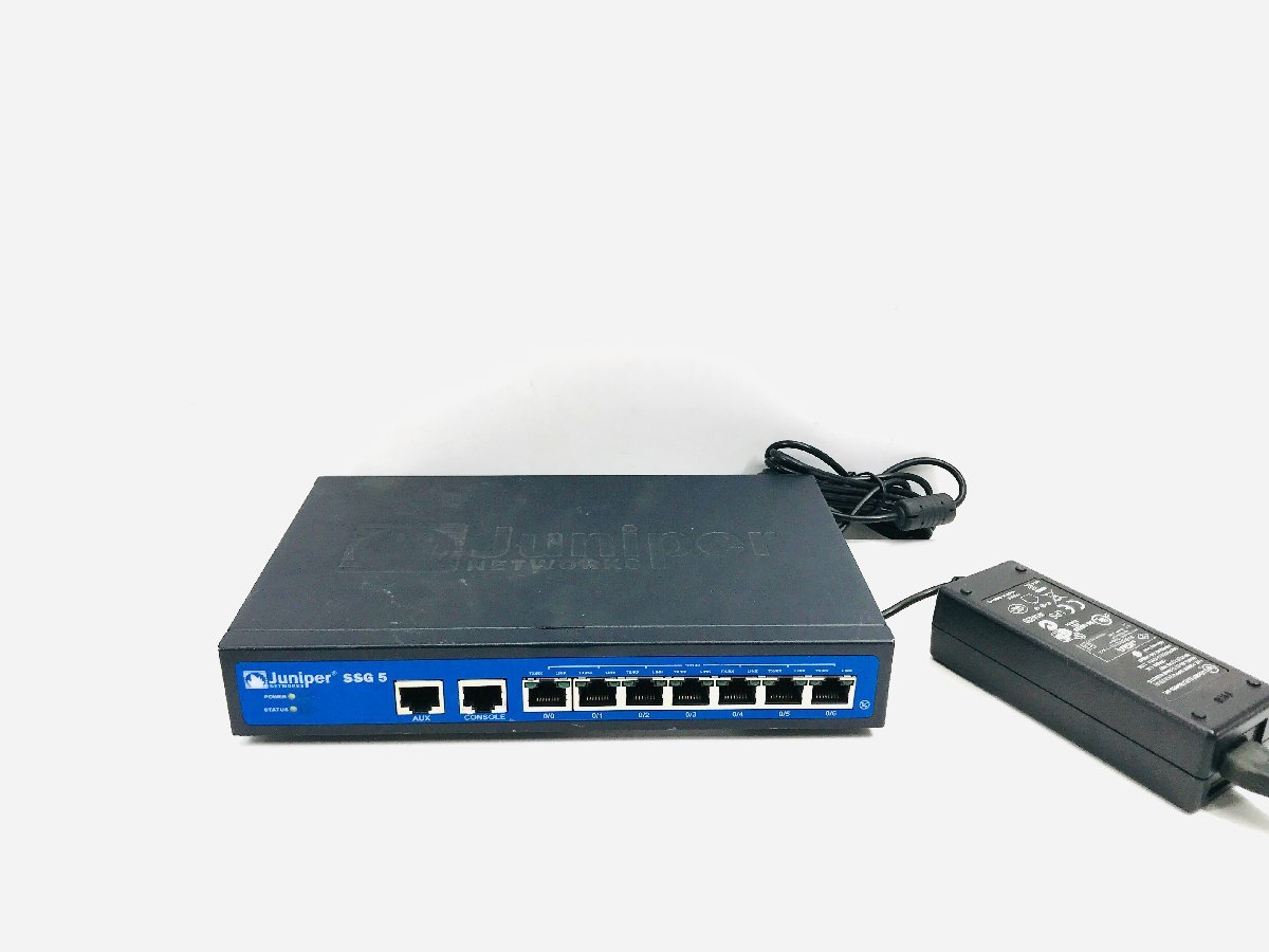 Juniper NETWORKS SSG5 [SSG-5-SB] 通電動作OK AC付き(ルーター)｜売買 