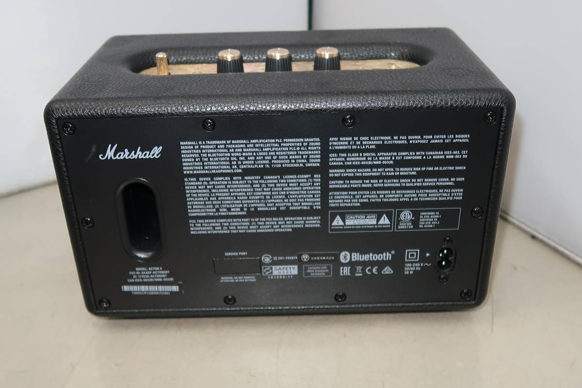 1円～ジャンク Marshall マーシャル ACTONⅢ Bluetoothスピーカー 計4点