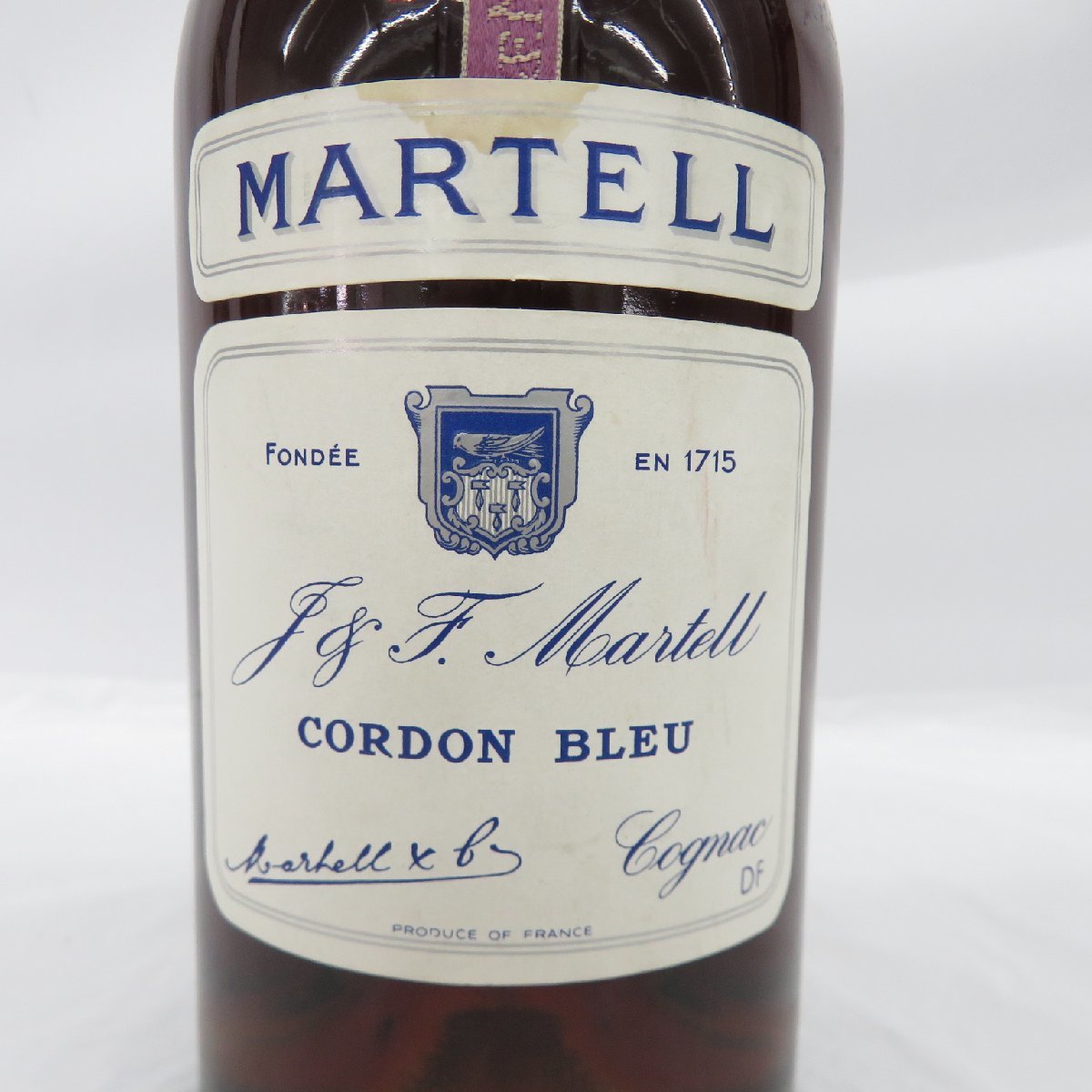 未開栓】MARTELL マーテル コルドンブルー 旧ボトル ブランデー 700ml