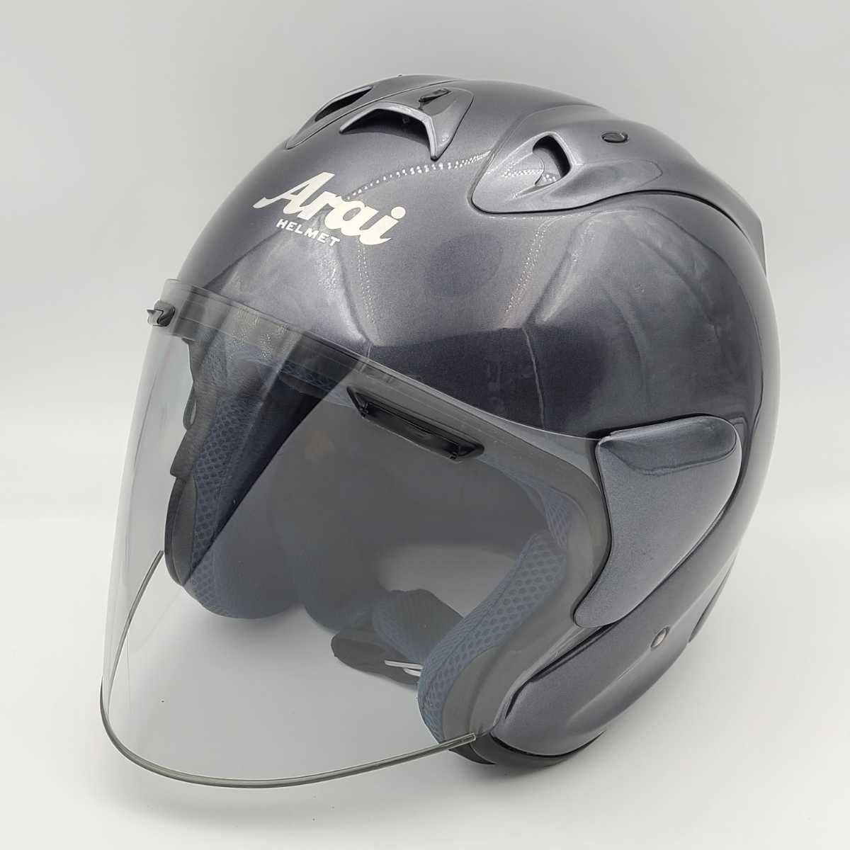 アライ　SZ RAM3 ARAI SZ-RAM3 ALUMINA GRAY XLサイズ(61-62cm) アライ SZ-RamⅢ