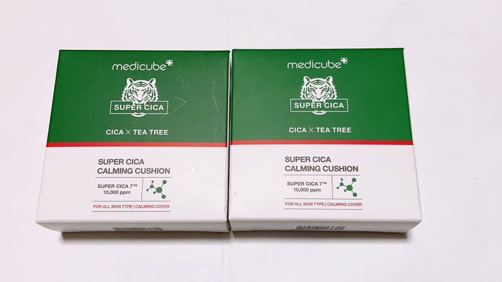 メディキューブ　スーパーシカクッションファンデ　23号×2個