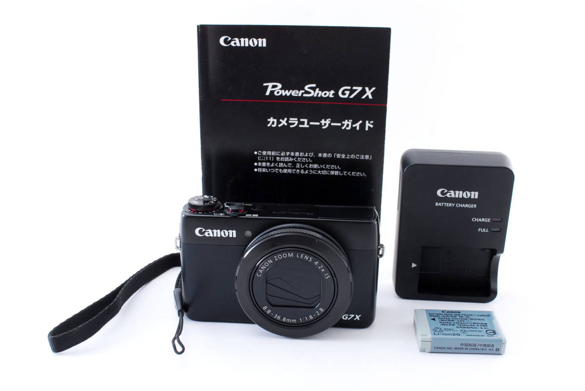 Canon PowerShot G7X 8.8-36.8mm F1.8-2.8 ブラック キャノン パワー