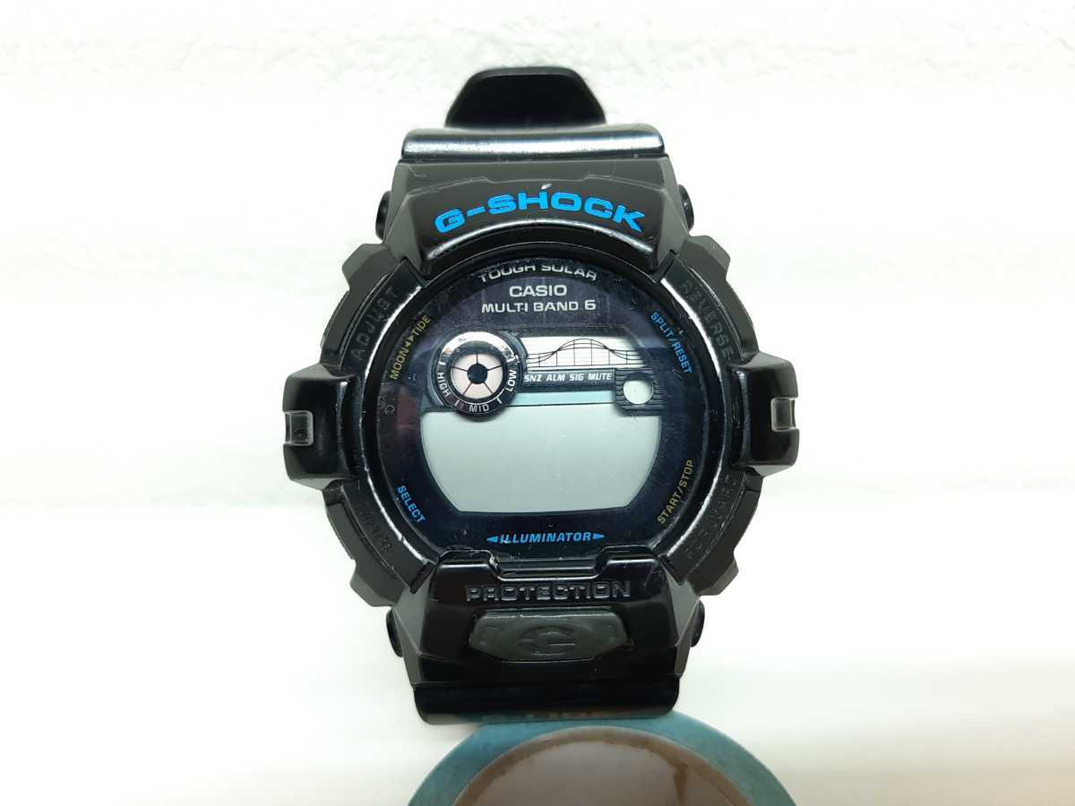 CASIO カシオ G-SHOCK G-LIDE 電波ソーラー 腕時計 GWX-8900 ブラック