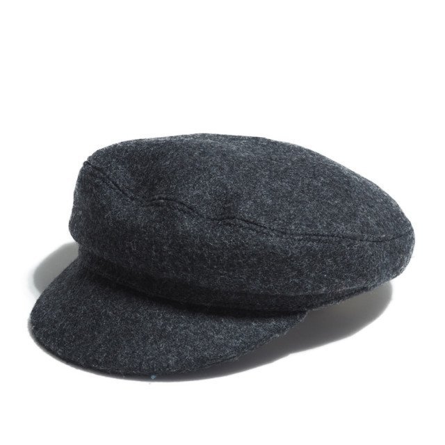 K5651f4　▼ISABEL MARANT イザベルマラン▼ フランス製 ウールキャスケット グレー 56 / ウールキャップ レディーストゥモローランド 秋冬