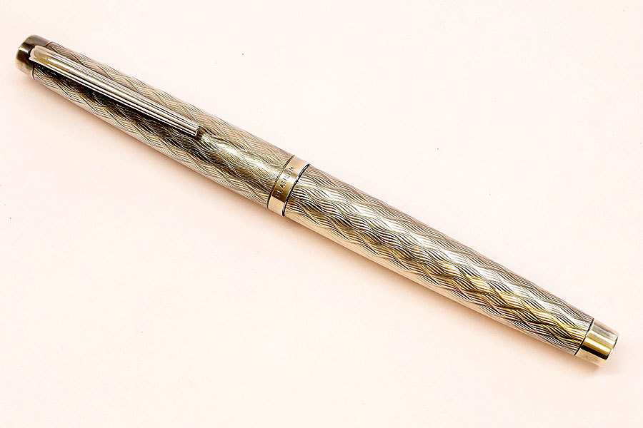 万年筆 パーカー スターリングシルバー PARKER シルバー ペン先14K 14K