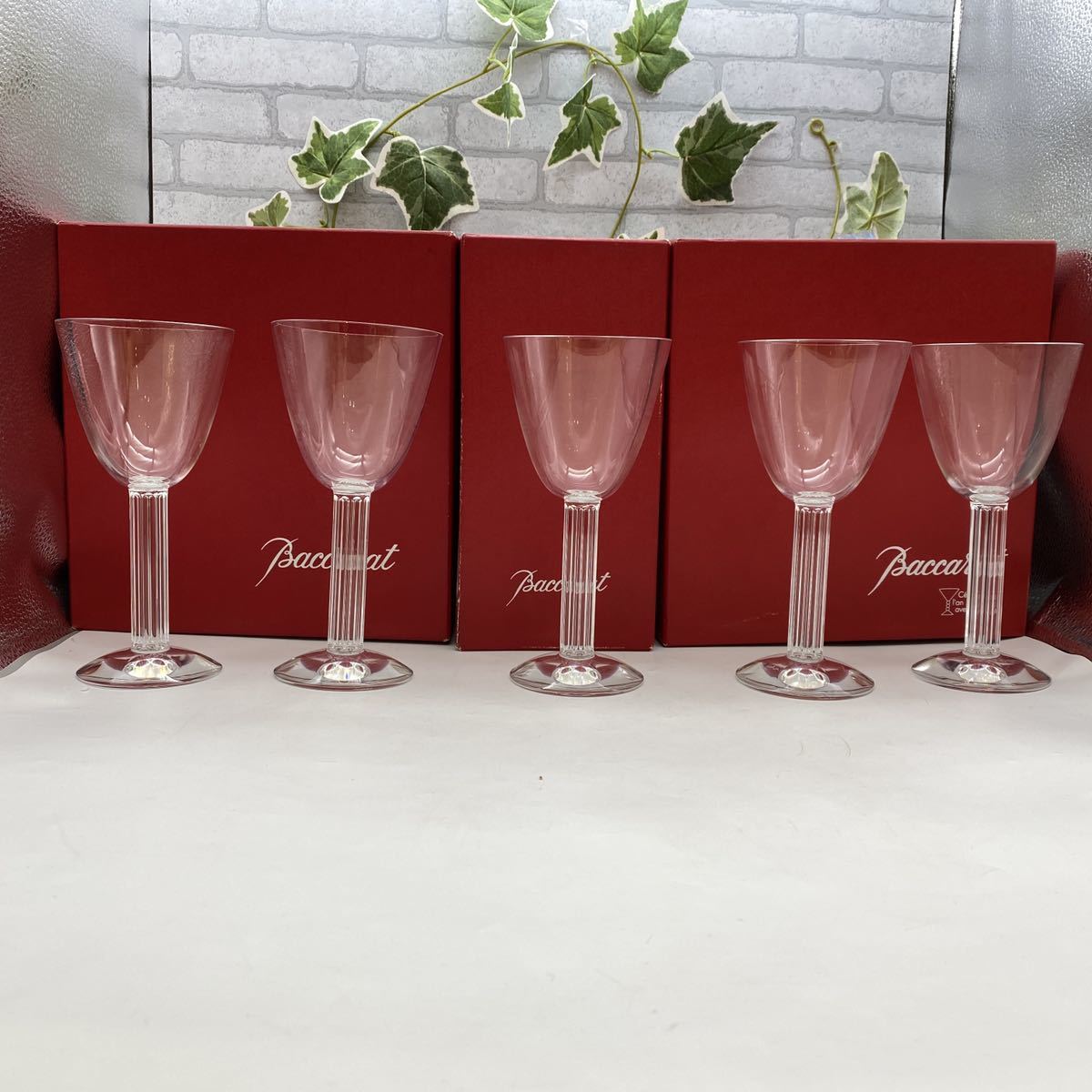 Baccarat バカラ 5客 日本限定グラスジャパン グラス バカラのグラス 