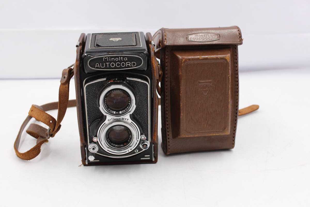 ト静 ☆ Minolta AUTOCORD CITIZEN-MXV ROKKOR 1：3.5 1：3.2