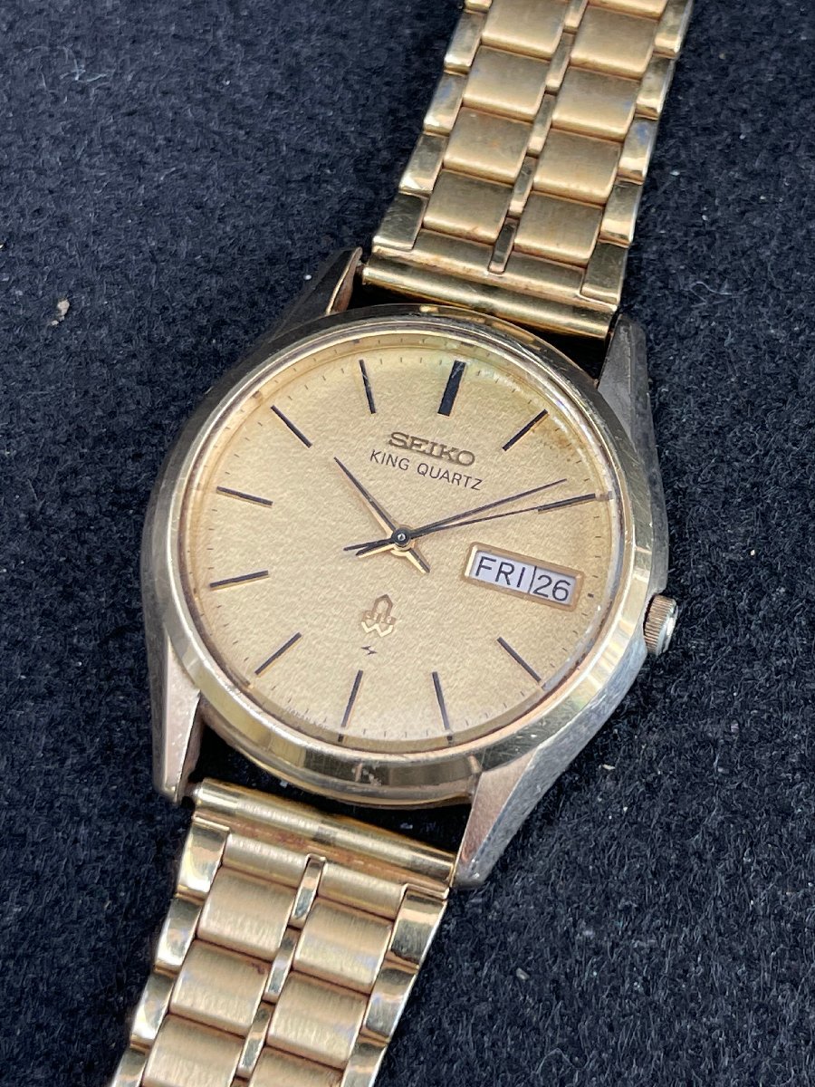 MK0411-58I SEIKO KING QUARTZ 5865-8050 腕時計 セイコー キング 