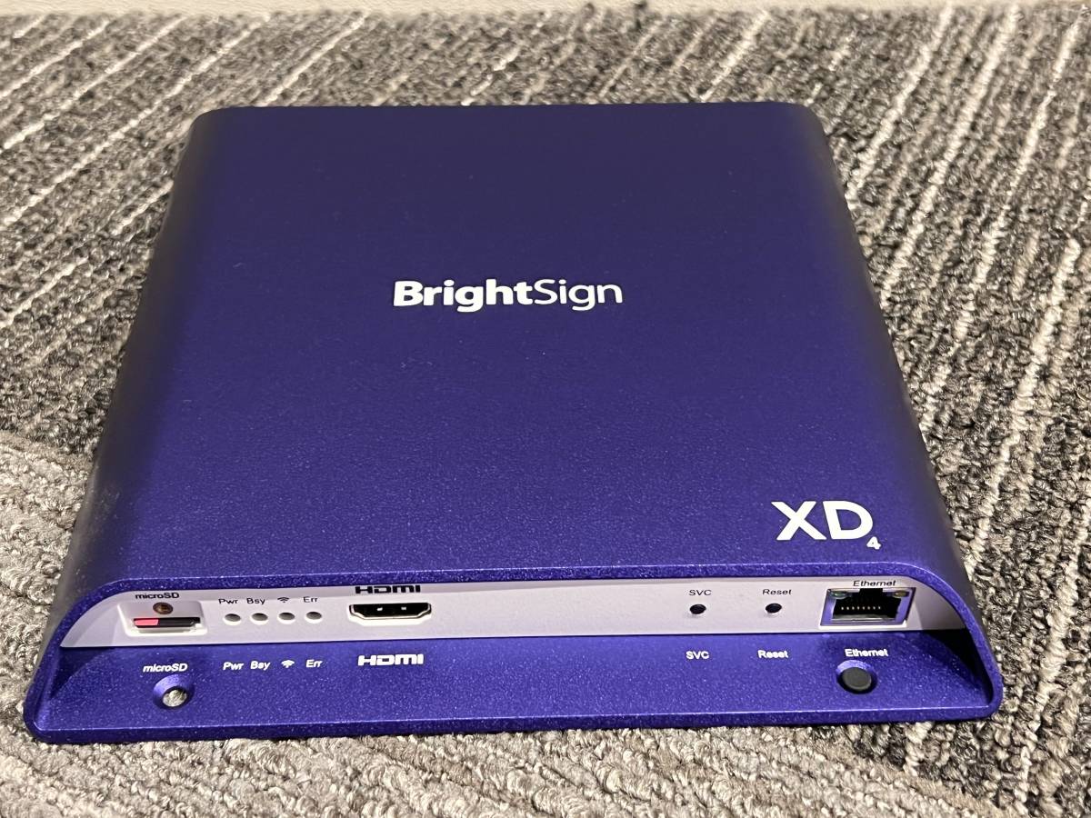 F-356＊サイネージプレーヤー/3台セット/Bright Sign/XD4シリーズ 