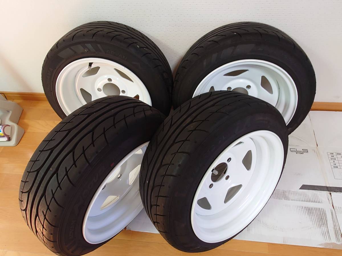 ESB CLS tc01 13インチ 7J 13×7j ±0 タイヤ付き アドバンネオバ 