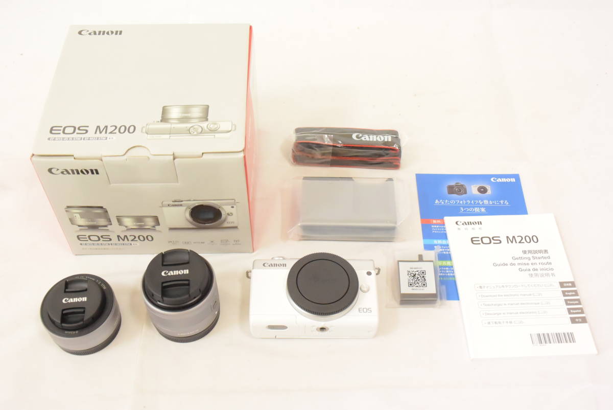 キヤノン ミラーレス一眼カメラ 使用感極少 ミラーレス一眼カメラ EOS