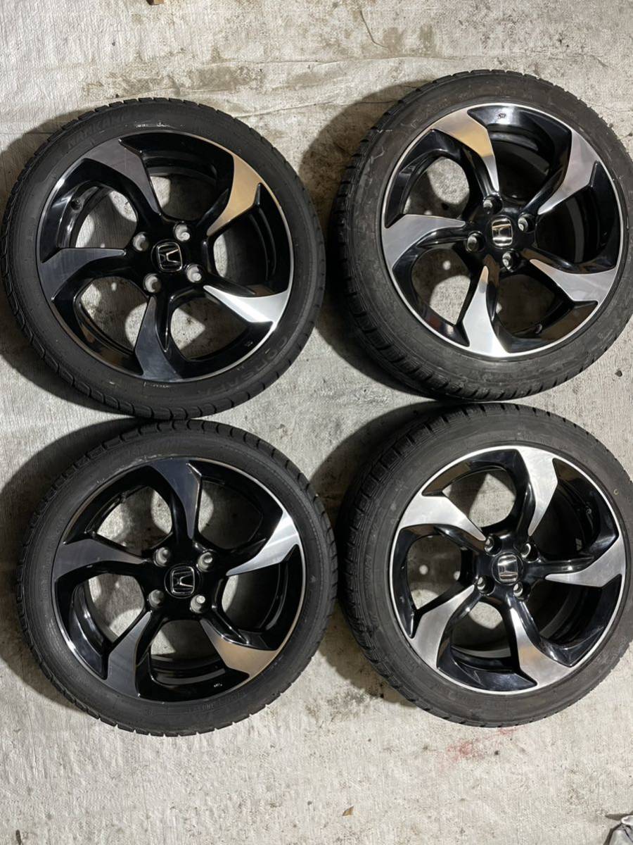 S660 純正ホイール アルミ 4本セット タイヤ付 スタッドレス ガリ傷