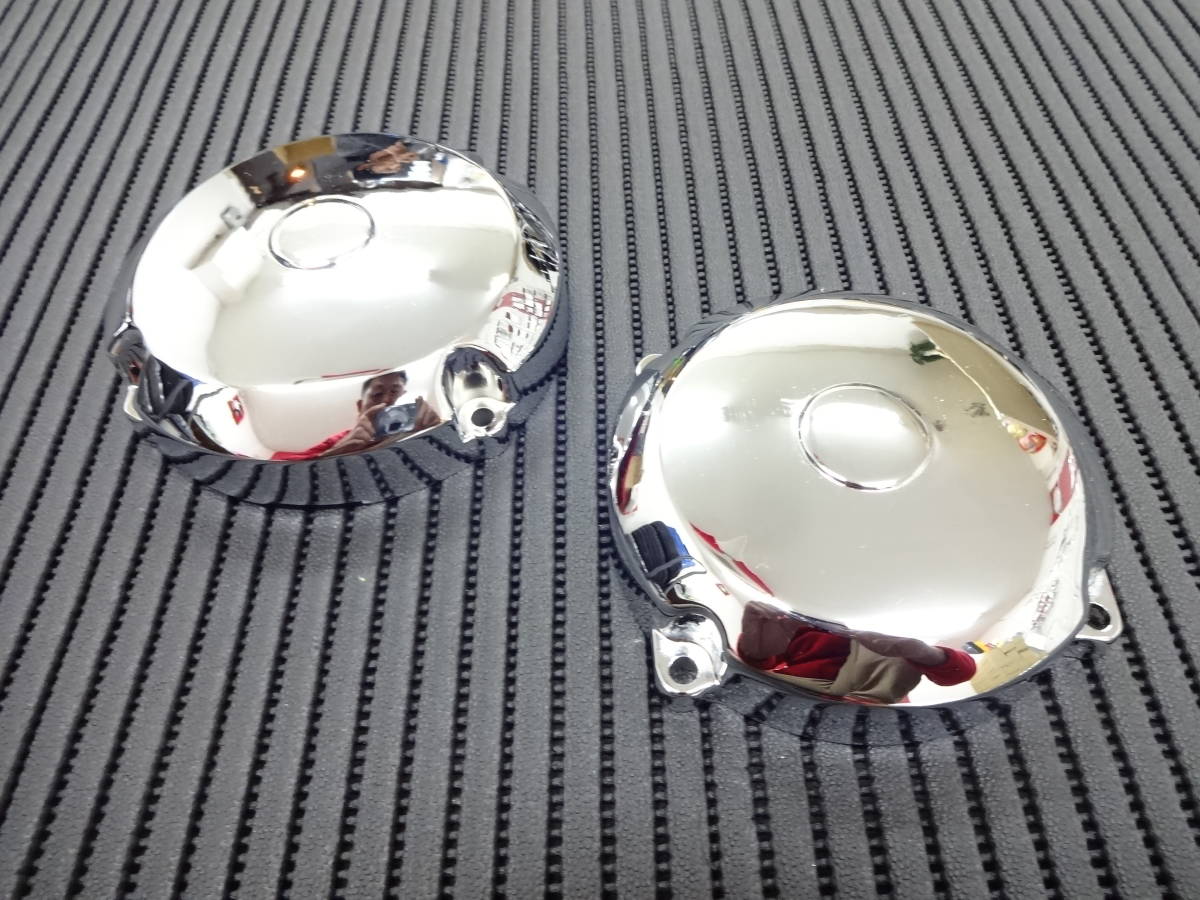 大阪魔人 ゼファー400 スプロケカバー メッキ後未使用品 Yahoo 