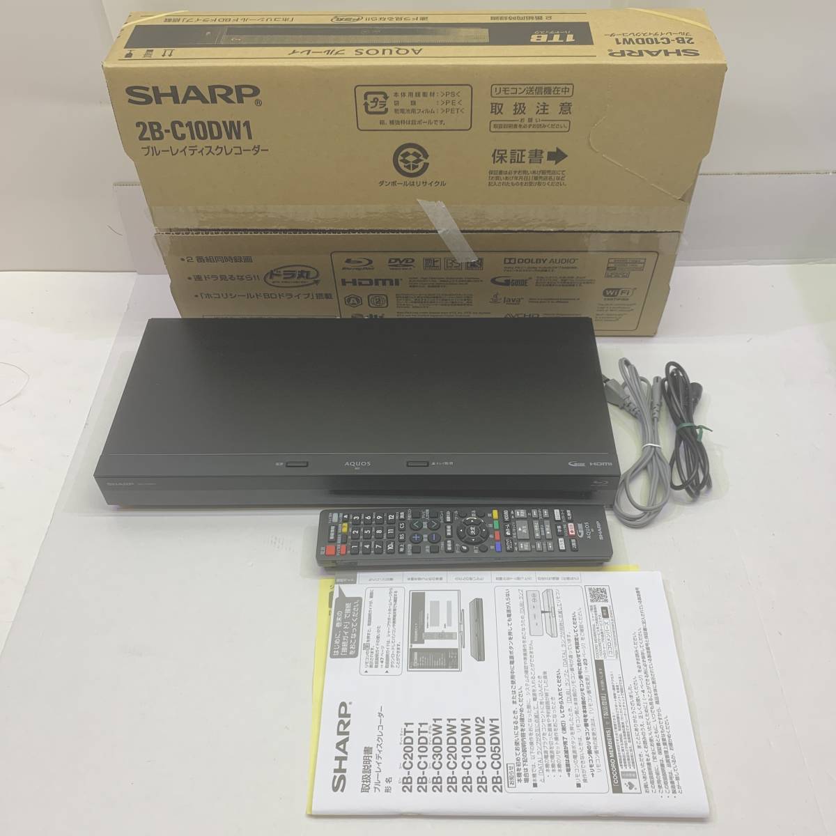 シャープブルーレイ レコーダー ディスク com - シャープ SHARP