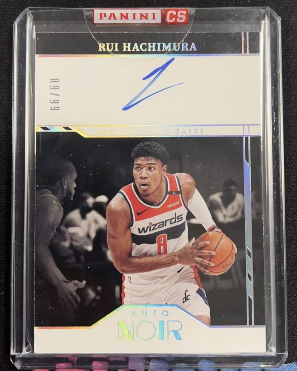 ☆限定99枚☆ 八村塁2021-22 Noir Rui Hachimura color auto 直筆 