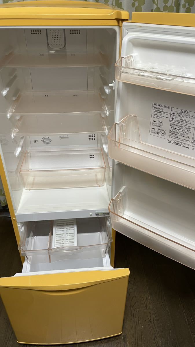 National ナショナル 2ドア冷凍冷蔵庫 黄色 2003年製の入札履歴 - 入札