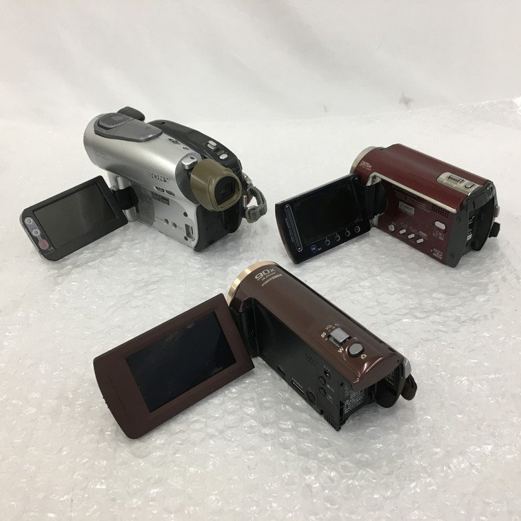カメラ8点おまとめセットOlympus & Panasonic ジャンク品まとめ カメラ
