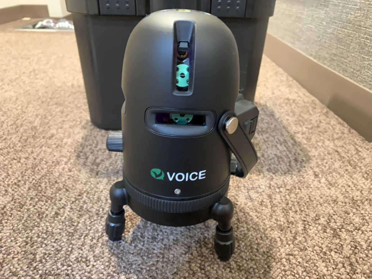 VOICE フルライングリーンレーザー墨出し器 Model-G8 フルライン 遠隔操作 タッチスイッチ_3