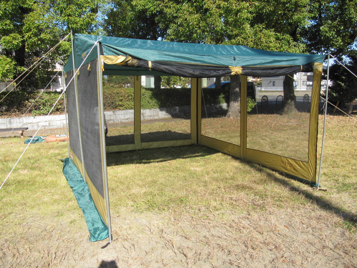 Coleman◇タープ スクエアスクリーン340 170T5200J⁄スクリーン⁄GRN