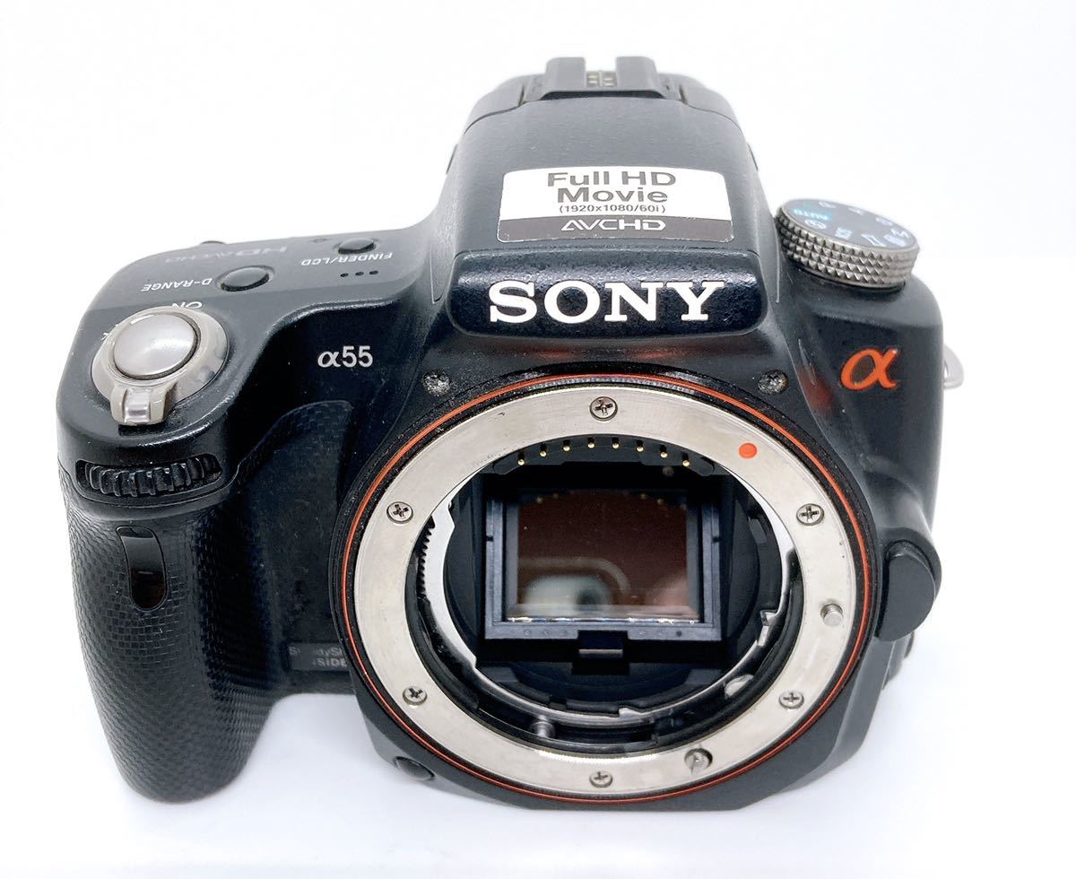 SONY α55 SLT-A55V ソニー デジタルカメラ ボディのみ 【ジャンク 