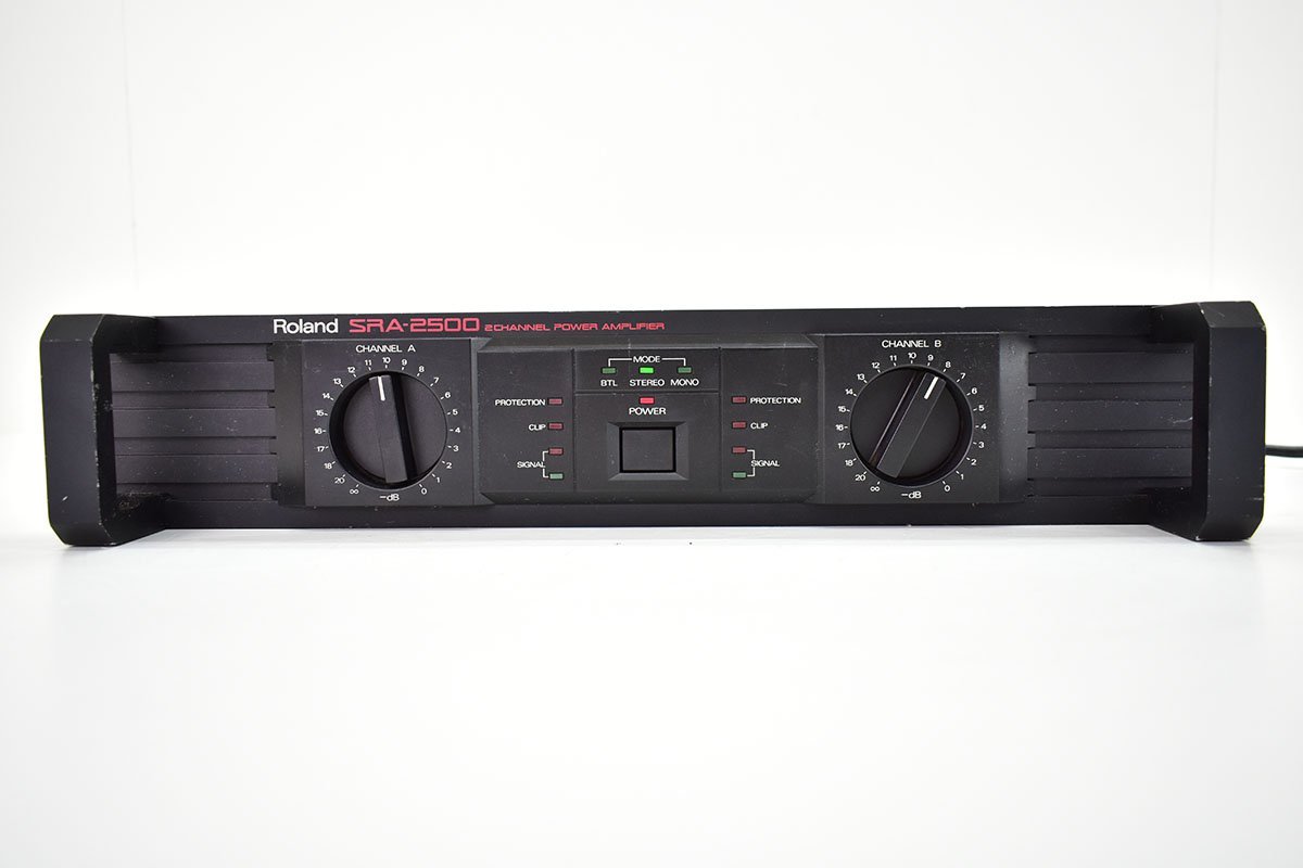 Roland SRA-2500 2チャンネル パワーアンプ[ローランド][2 CHANNEL