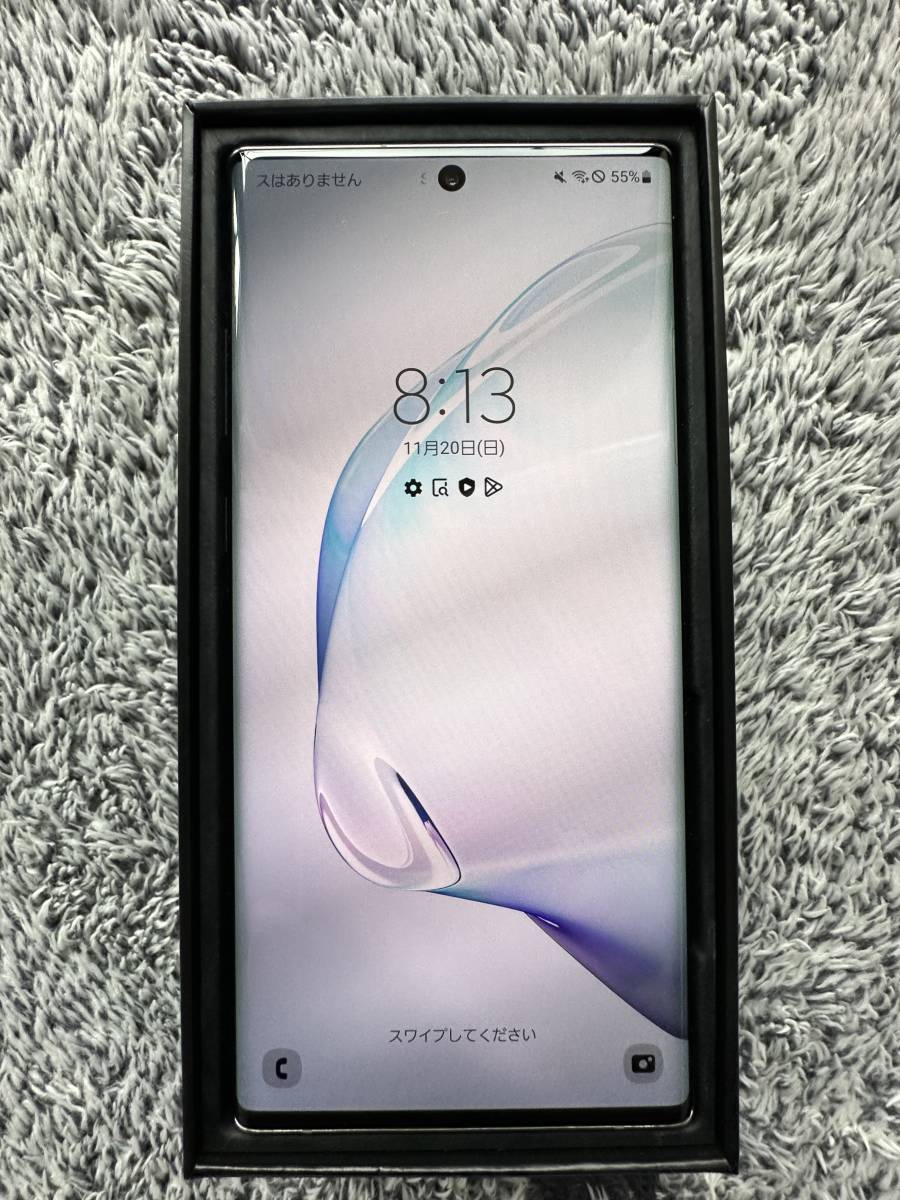 Galaxy Note10+ 楽天版 SIMフリー 画面割れジャンク Galaxy Note10+