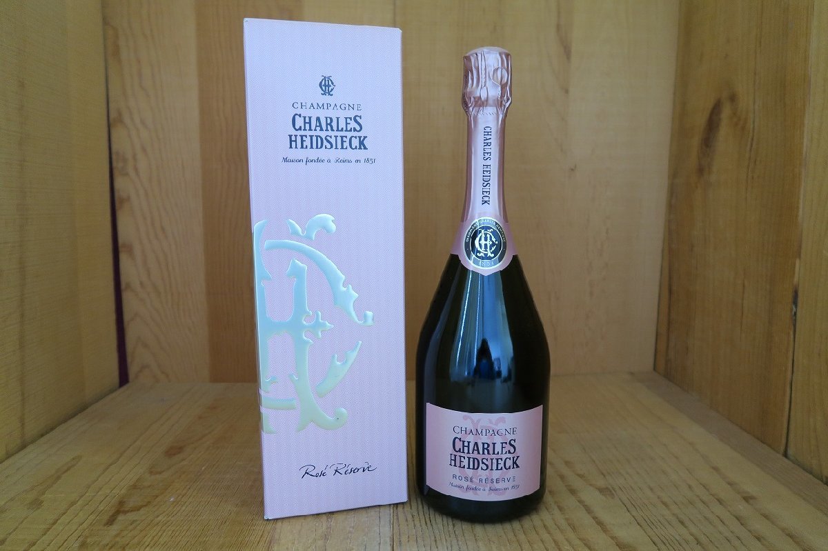 wineluvs1円～シャルル・エドシック・ロゼ・レゼルヴ・シャンパン【箱 