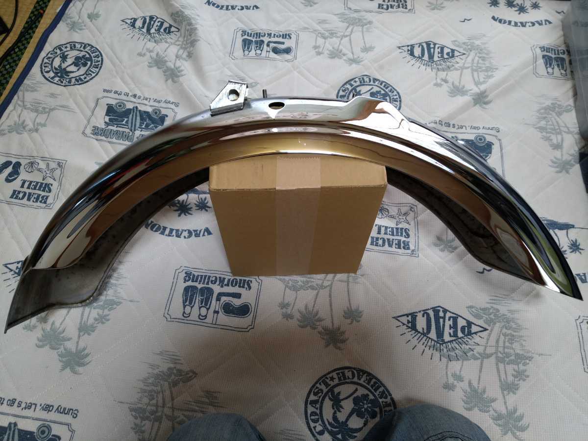 カワサキW650 純正リアフェンダー、テールランプ付き w650リア