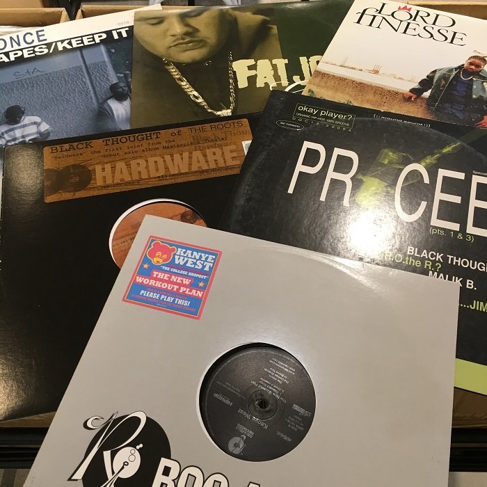 Hop Hip Rap Vinyl Classic Single 12-inch Records W⁄MC Lot of (12