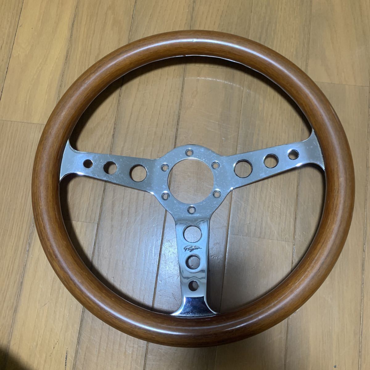 【数量限定，送料無料】 MOMO ナルディー Payton ペイトン ステアリング ウッド 木目 35&Phi; ハンドル メッキ(ステアリング)｜売買されたオークション情報、yahooの商品情報をアーカイブ公開 - オークファン その他